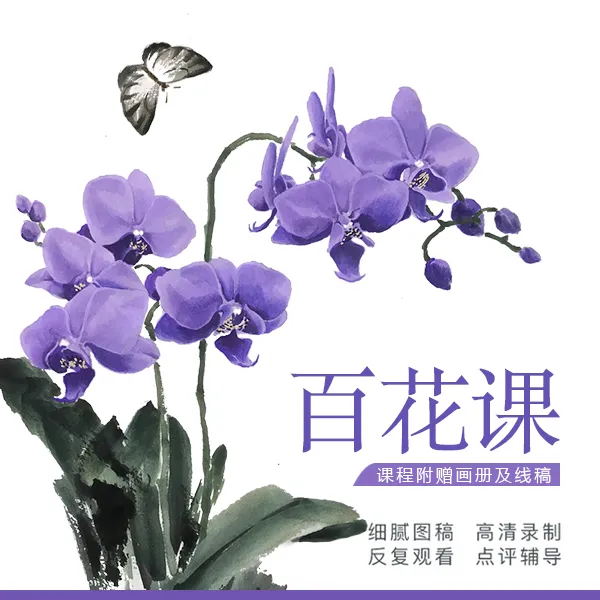 和唐老师一起为百花造像线上视频课