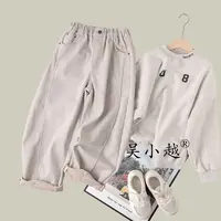 吴小越w1672男童加绒牛仔裤冬款中大童痞帅男孩冬新款韩版潮童长