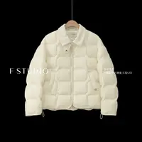 【新品】【厚乳泡芙】FS510W065轻薄白搭羽绒服