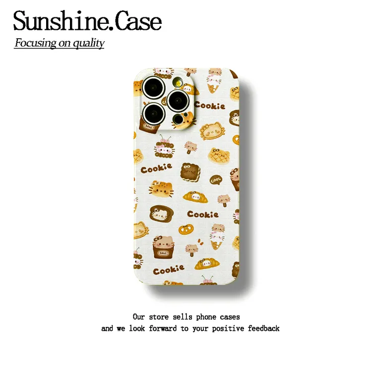 面包KT软壳适用苹果oppo华为vivo小米手机壳防摔全包ins