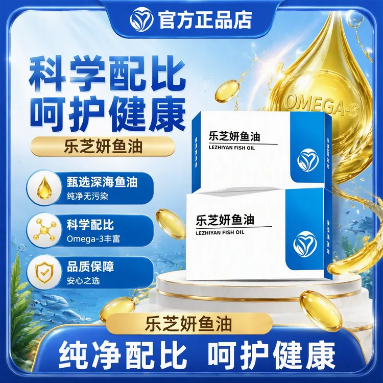 【买1送1 2瓶 120粒】乐芝妍鱼油深海鱼油软胶囊中老年官方正品