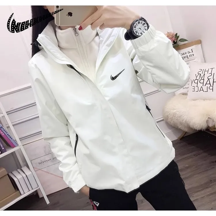 N1KE官网冲锋衣女士防风防雨2025春秋季三合一可拆卸加绒加厚外套