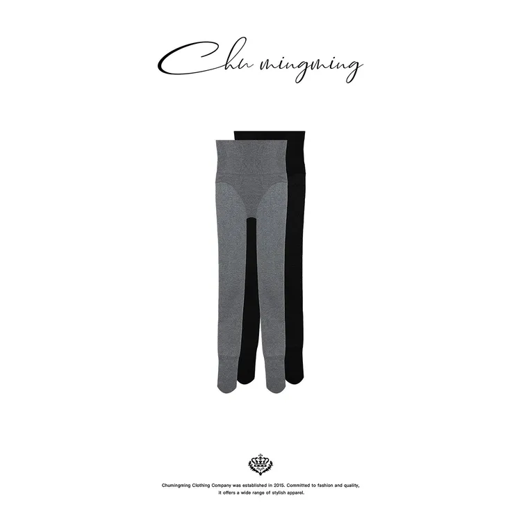 【CHUMINGMING】鱼骨miu系连脚袜SP25156-YAI