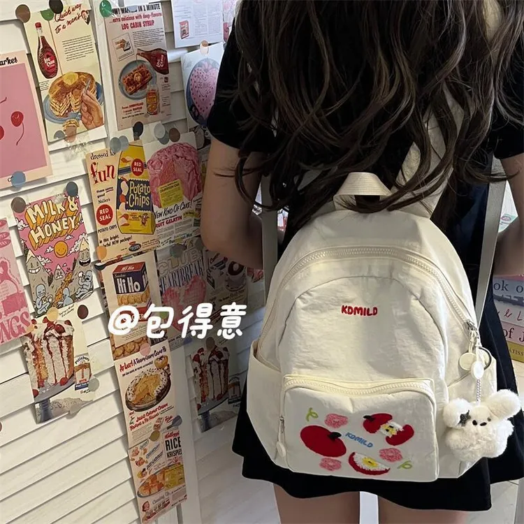 校园ins高颜值甜美可爱少女心高中生书包大学生通勤外出旅游背包