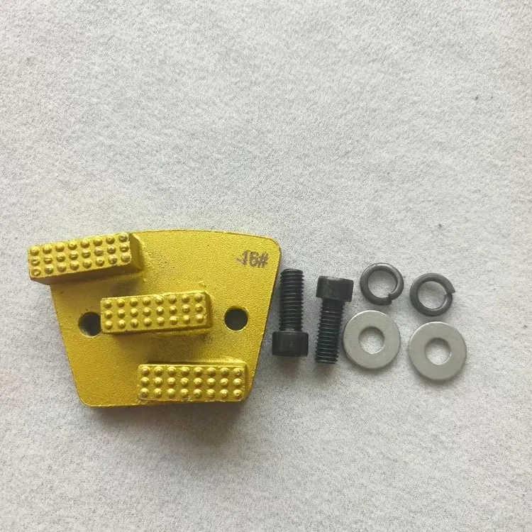 环氧地坪扇形金刚石磨片耐磨混凝土磨头地坪研磨机工具