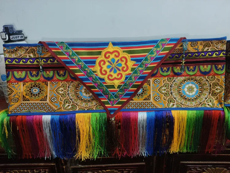 绸缎藏式经书藏式用品包包经书经书收纳袋便携保护经文