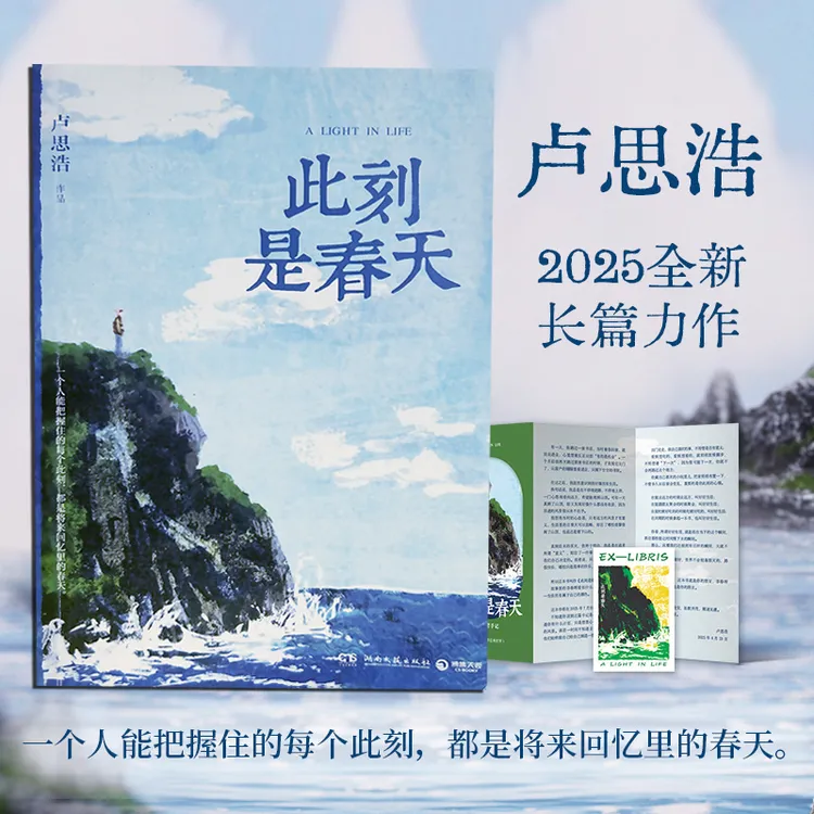 此刻是春天卢思浩长篇力作纵使世界寒冬但我耕种春天青春文学