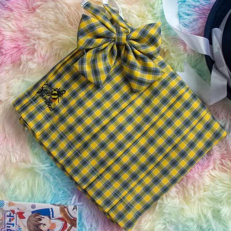 原创正版晞葵jk格裙学生半身裙日系学院风短裙百褶裙55长裙[直播]