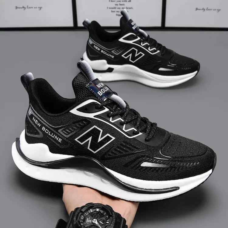 官方正品百伦NB春季夏季休闲男鞋女鞋轻便透气软底情侣跑步运动鞋