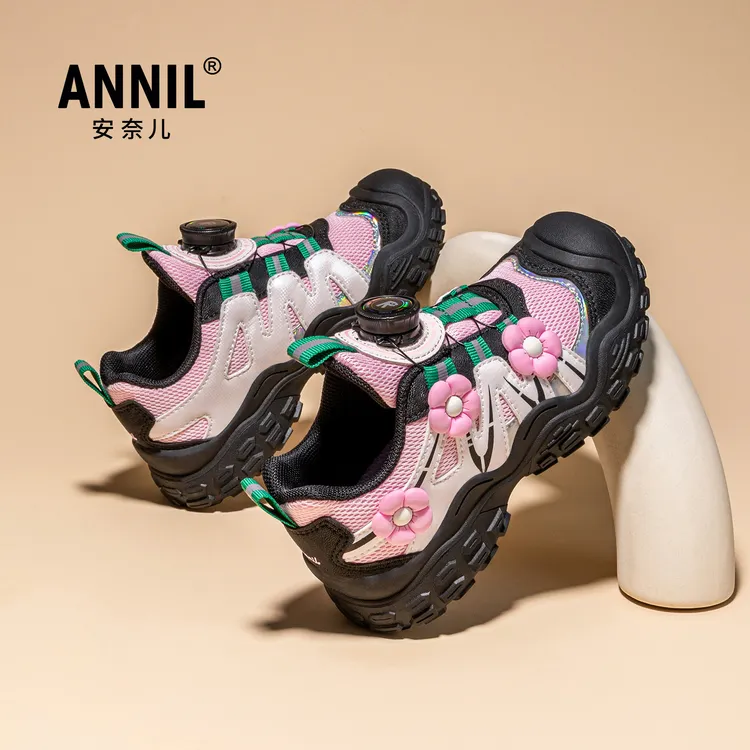 ANNIL/安奈儿加绒儿童鞋棉鞋2025新款秋冬季女童保暖冬鞋运动鞋子