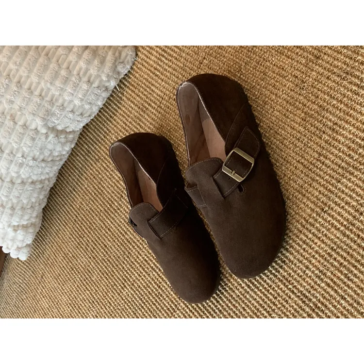 DAYUE【勃肯鞋】髙定款~敲软舒适暴走不累脚！秋冬小众洋气百搭鞋子