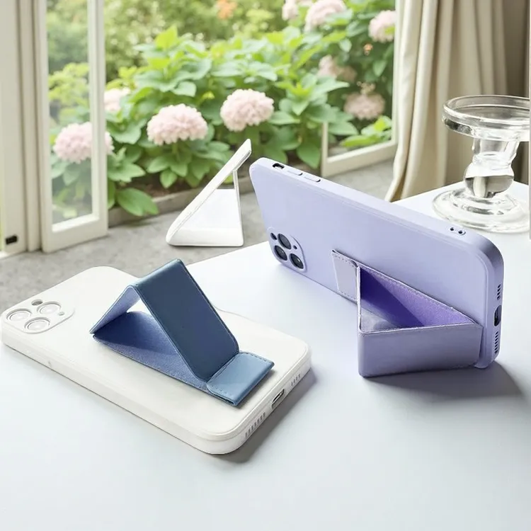 简约手机壳磁吸折叠手机支架防摔磁吸支架创意背贴追剧神器通用