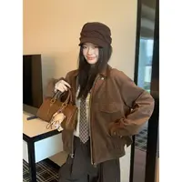 宋正恩9/22 10:00AM上新 【质感咖色宽松外套】ZSSW2037