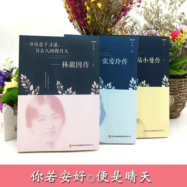 林徽因传 正版 一身诗意千寻瀑 万古人间四月天你若安好便是晴天