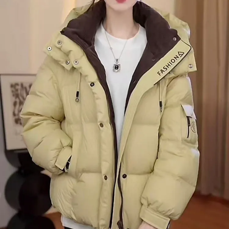 【温柔暖冬】2025冬新款韩版时尚洋气小个子保暖加厚时尚百搭面包服