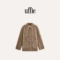 UFFIE于绘  泰迪拼皮扣饰一手长拉贡