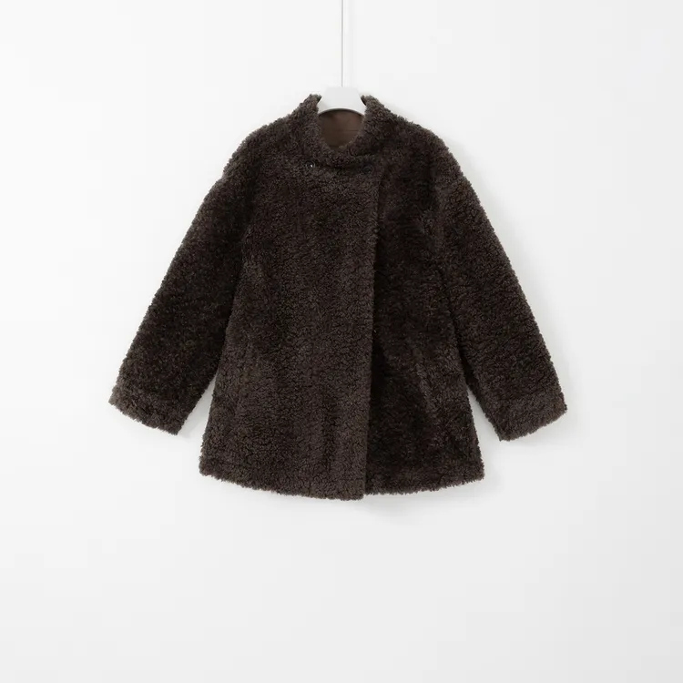 几里与麻 轻奢立领皮毛一体加厚外套 衣长70胸围118   2120150