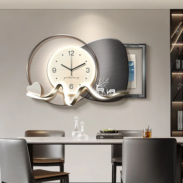 石来运转2024新款电表箱装饰画轻奢高级感弱电箱电闸盒配电箱挂画