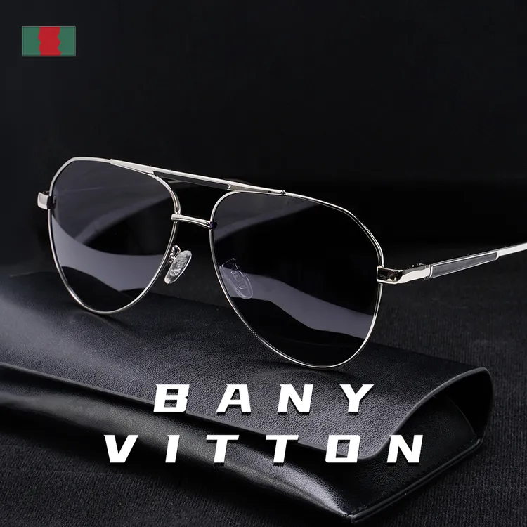 邦尼威登 2025男士墨镜开车专用墨镜时尚钓鱼防紫外线男款旅游