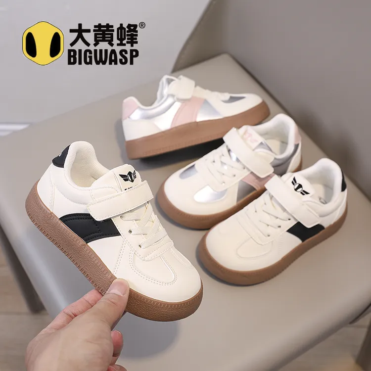 大黄蜂童鞋儿童板鞋2025秋季新款男女童户外潮流运动鞋跑步德训鞋