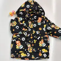 卜吉熊新款童装轻奢痞帅潮流玩转魔方满印加厚保暖羽绒服（021）