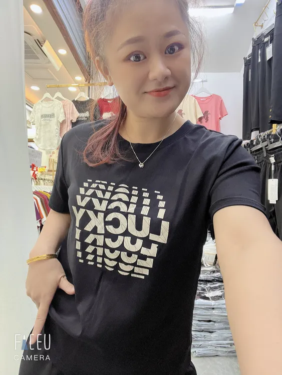 0360#平角大版圆领夏季女士欧货时尚显瘦简单百搭款宽松上衣