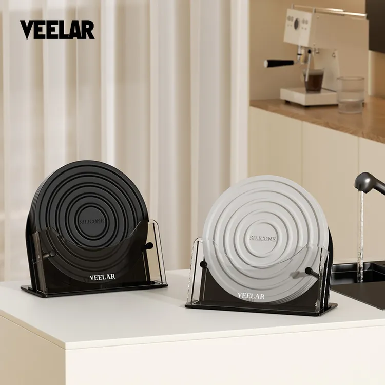 VEELAR硅胶隔热垫餐垫锅垫杯垫碗垫防烫垫餐桌垫耐高温垫子置物架