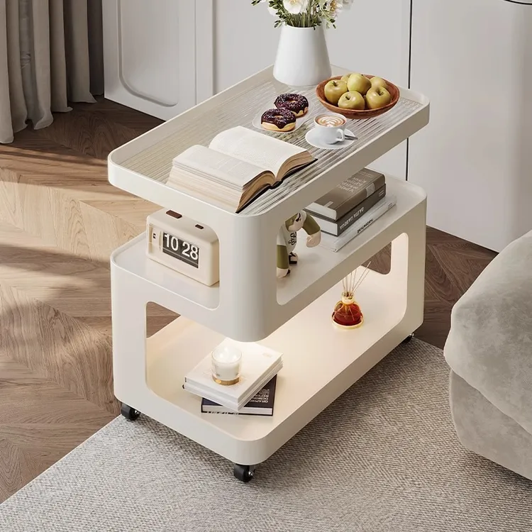 沙发边几轻奢2025新款客厅可移动茶几小桌子床头柜沙发边柜侧边柜