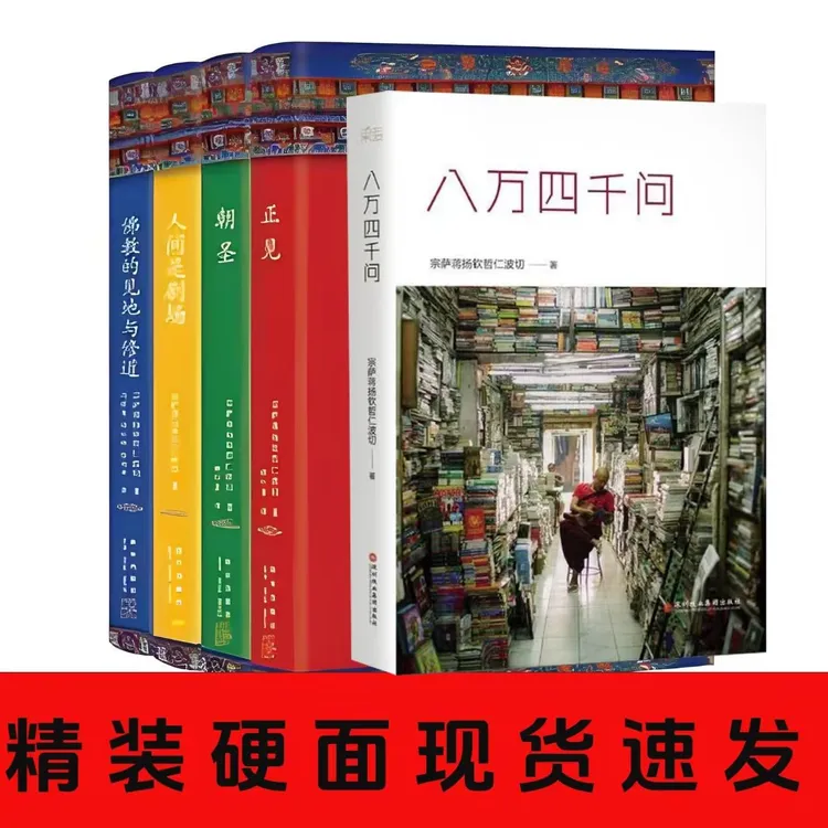 正版精装布面 正见  朝圣 人间是剧场  八万四千问  宗萨仁波切著