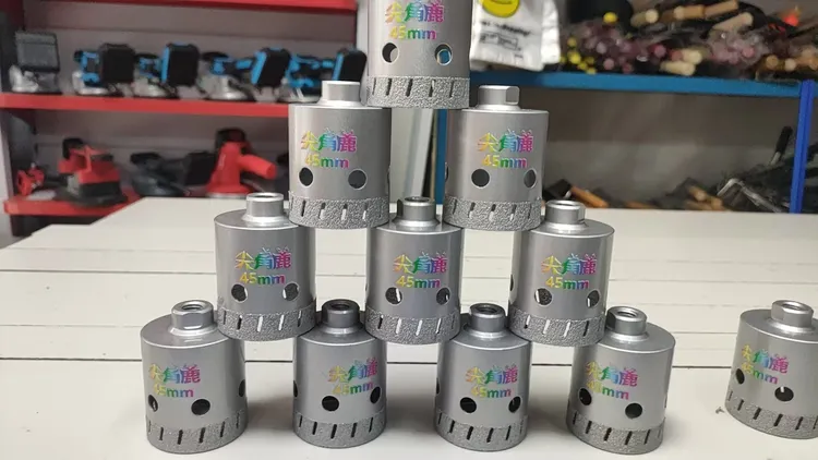 干钻瓷砖开孔器大理石岩板打孔全瓷玻化砖花岗岩石材打孔钎焊钻头