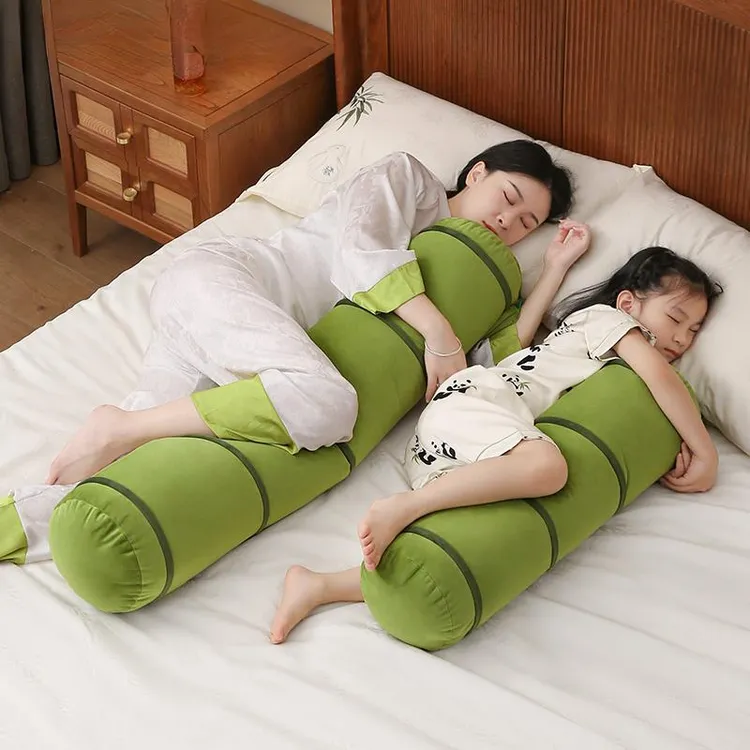 长条抱枕竹子圆柱枕男生女生睡觉夹腿专用枕头床上侧睡靠垫