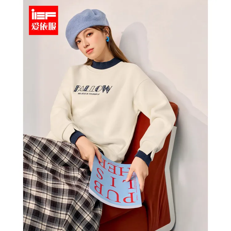IEF/爱依服2025新款秋季针织卫衣