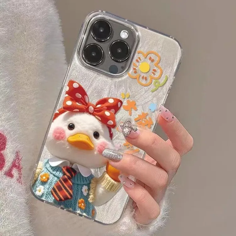 大橘大利适用苹果17Promax羽纱手机壳vivo华为oppo小米17创意16套