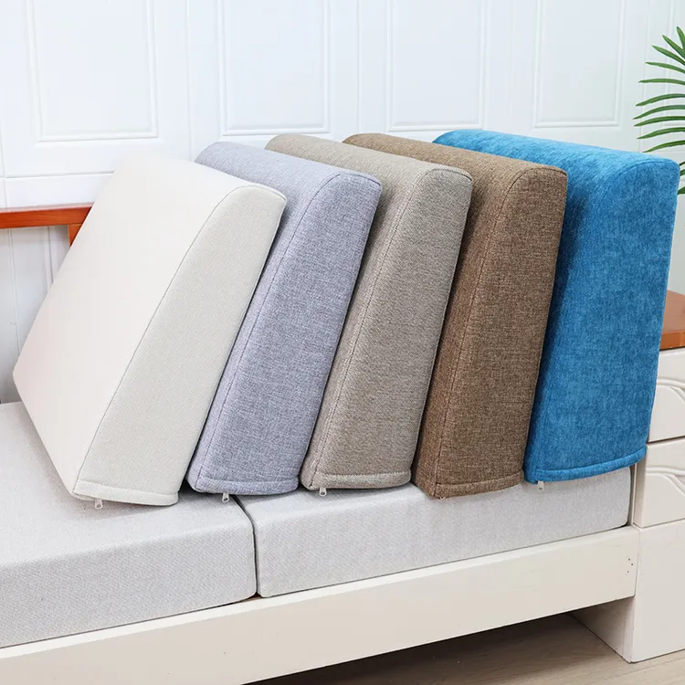 沙发大靠背垫定制高密度海绵靠垫客厅红木沙发靠背长方形实木靠枕
