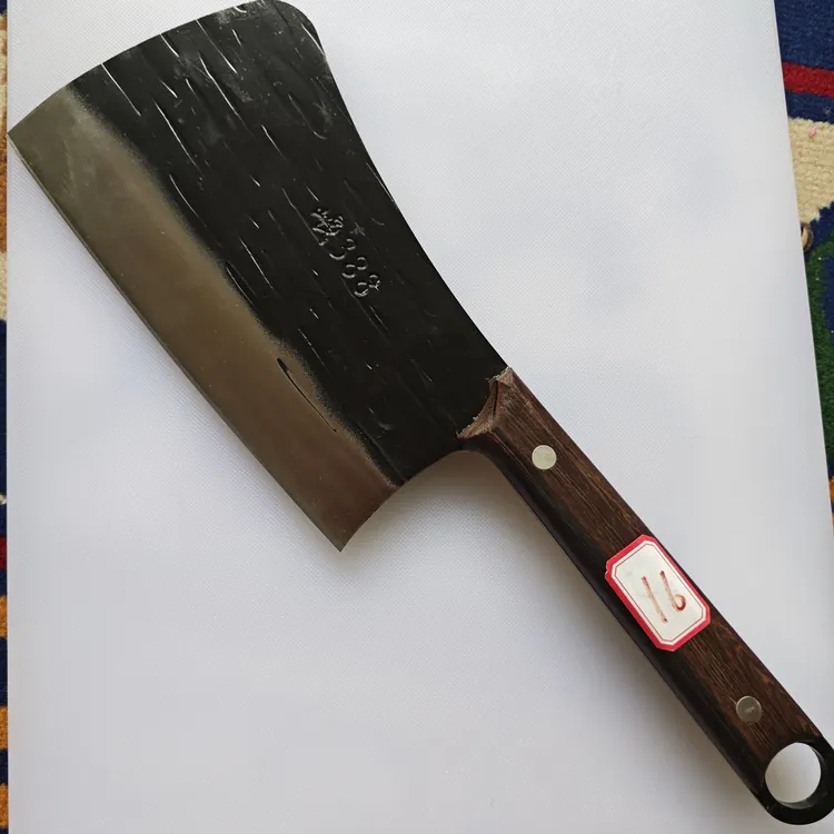 岷388 手工锻打特厚锰钢砍骨刀斩骨刀砍牛羊骨头刀剁骨刀