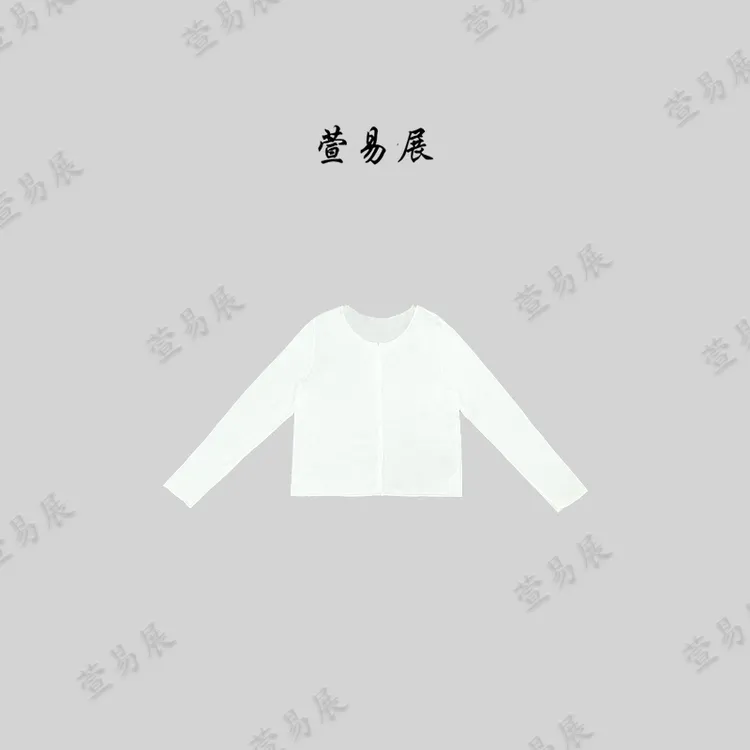 萱易展-“金粉世家”金银丝防晒轻奢舒适开衫上衣-TX040905