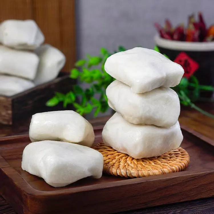 贵州毕节糍粑包豆腐糍粑包豆干折耳根麻辣味下饭菜手工农村大哥