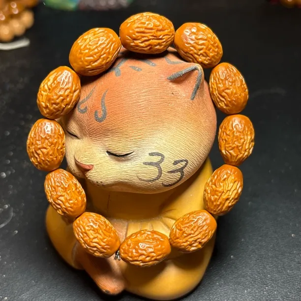 橄榄核爆红大枣手串