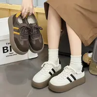 苏丽诺2025秋复古学院风德训鞋厚底休闲板鞋女5913