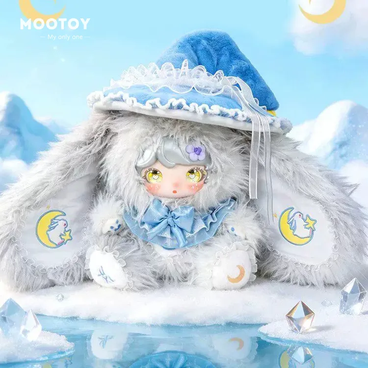 【许愿玩法】LUXI洛惜儿天使小兔2代800体系列毛绒盲盒可爱玩偶摆件