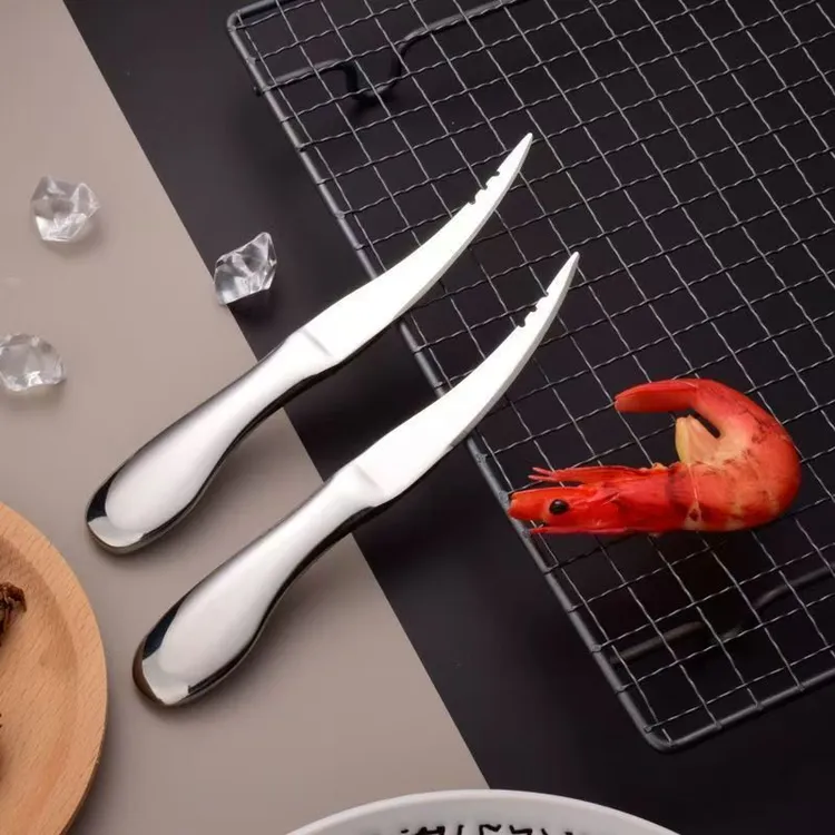 全钢去虾线不锈钢虾线刀刨小龙虾家用小工具