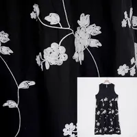 【蓉哥出品】棉麻刺绣连衣裙8780