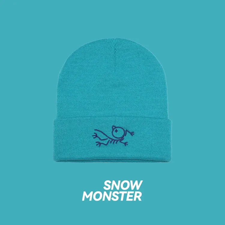 小鸡冷帽雪山户外徒步春针织帽美式多巴胺情侣运动旅行日常显眼包
