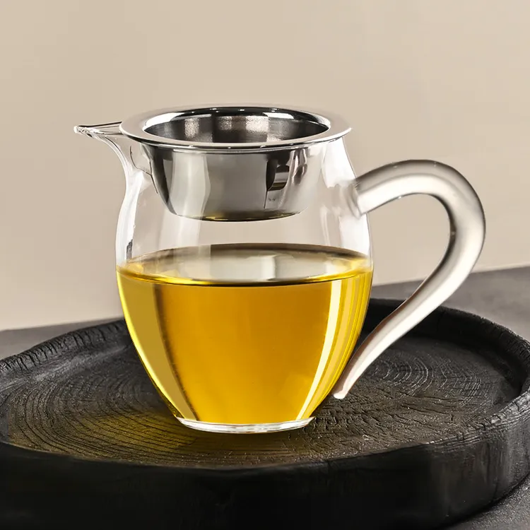 加厚大容量公道杯耐热玻璃功夫茶具配件茶海分茶器茶壶泡茶器具商品图