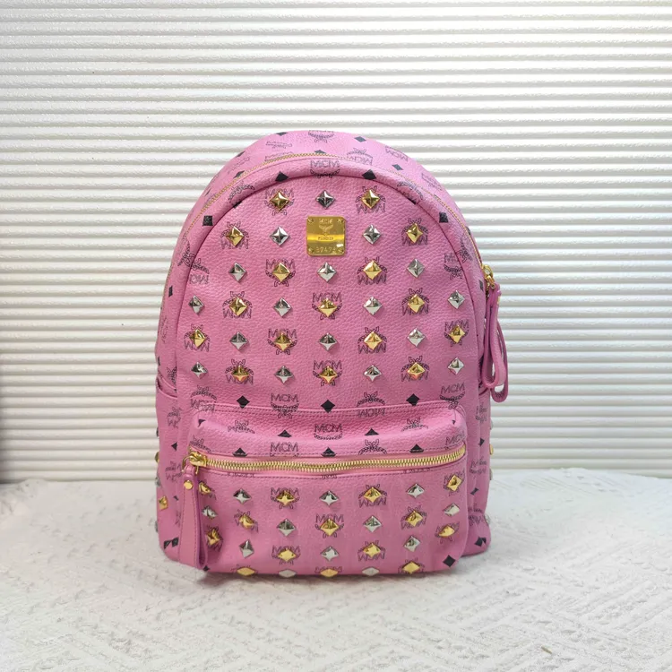 95新 MCM mcm stark双肩包书包