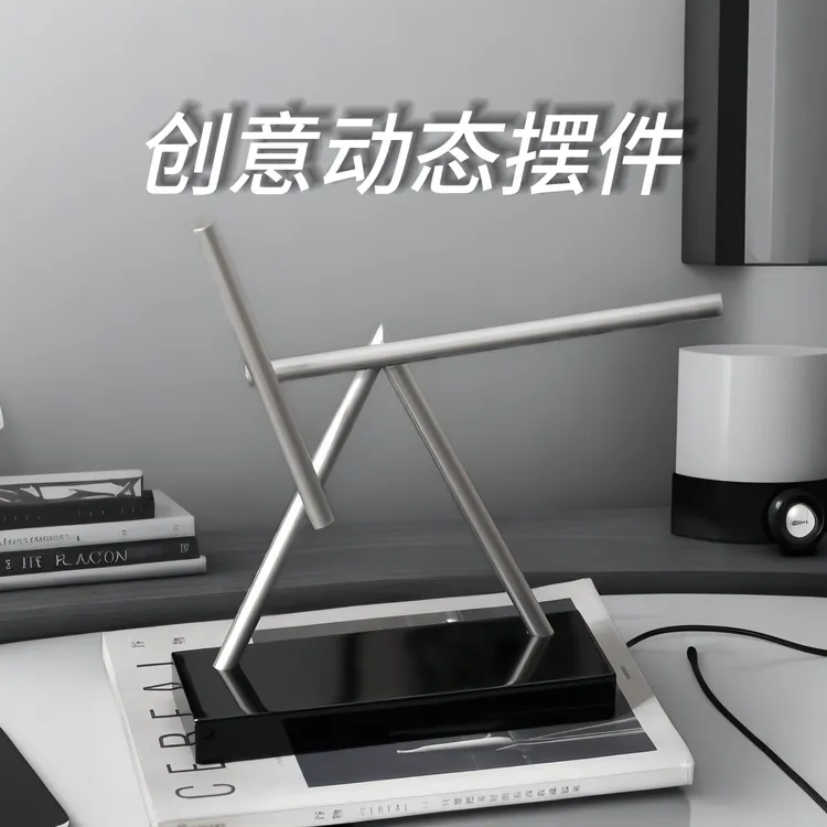 【正品授权】钢琴烤漆钢铁侠混沌摆永动机摆件解压高档创意礼品装饰