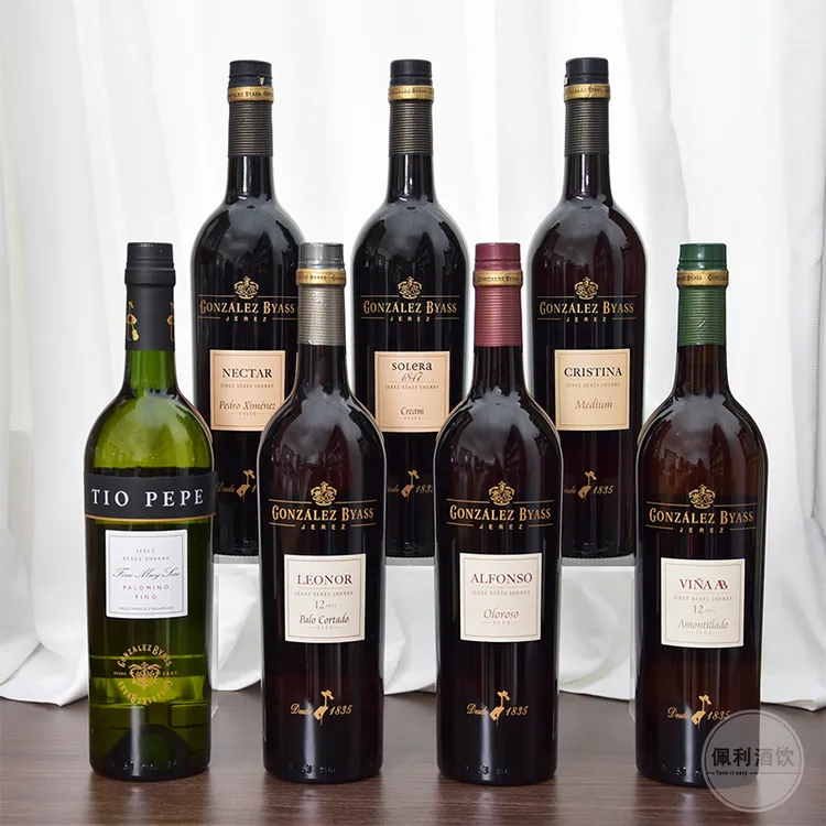 冈萨比亚斯GonzalezByass雪莉酒西班牙赫雷斯加强型葡萄酒750ml