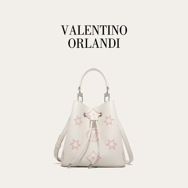 VALENTINO ORLANDI/华伦天奴.奥兰迪水桶包单肩斜挎包9047 送挂件