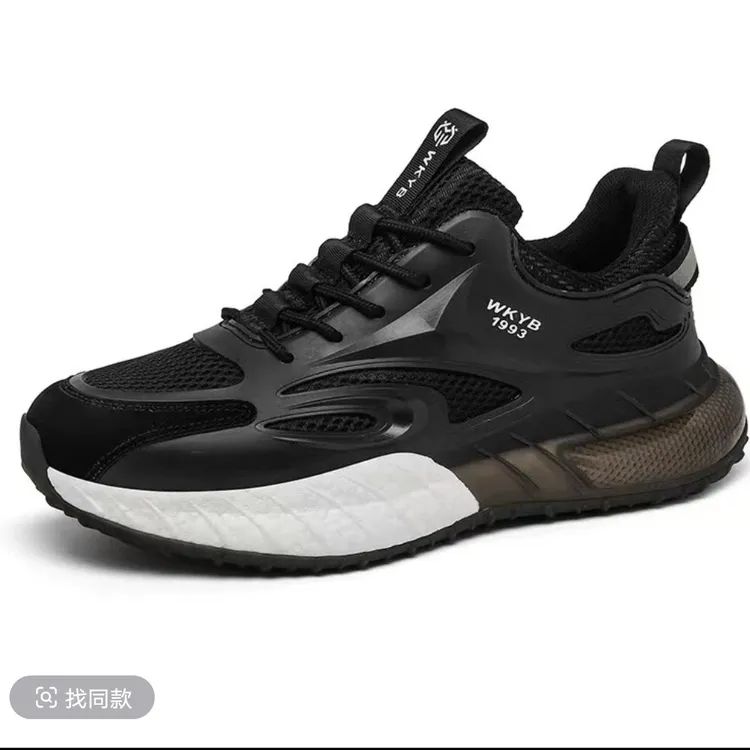 2025新款秋冬气垫真爆透气气垫舒适休闲运动鞋时尚跑步鞋情侣轻盈