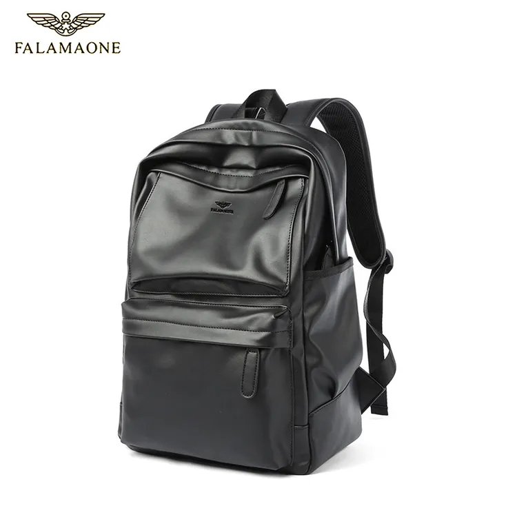 法莱阿玛尼男士双肩包商务通勤男包大容量电脑包潮流百搭旅行包商品图